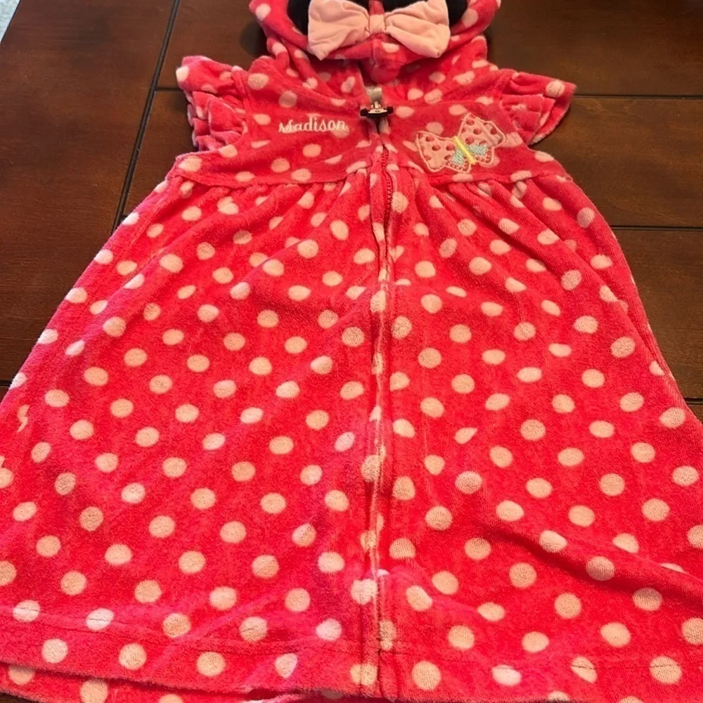 ❤️3 for $15!❤️  Madison!! A Minnie Mouse Terrycloth Dress/Swim Cover-up!
